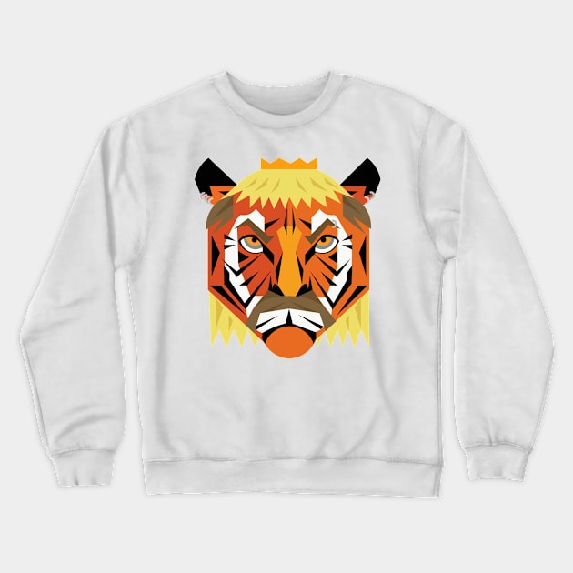 Tiger Exotic Crewneck Sweatshirt by ijoshthereforeiam